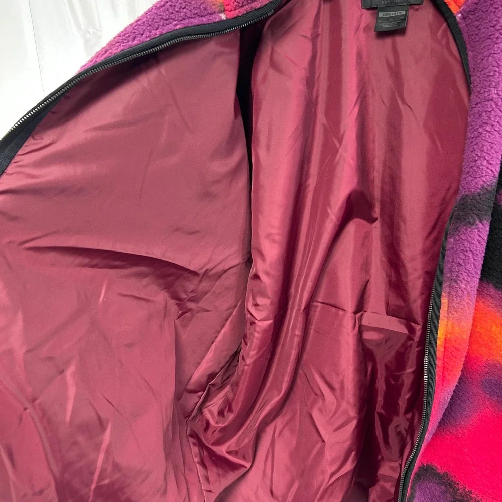 Jordan Full-Zip Fleece Jacket Mens XL Multi-Color Flight Heritage Sherpa DV1611